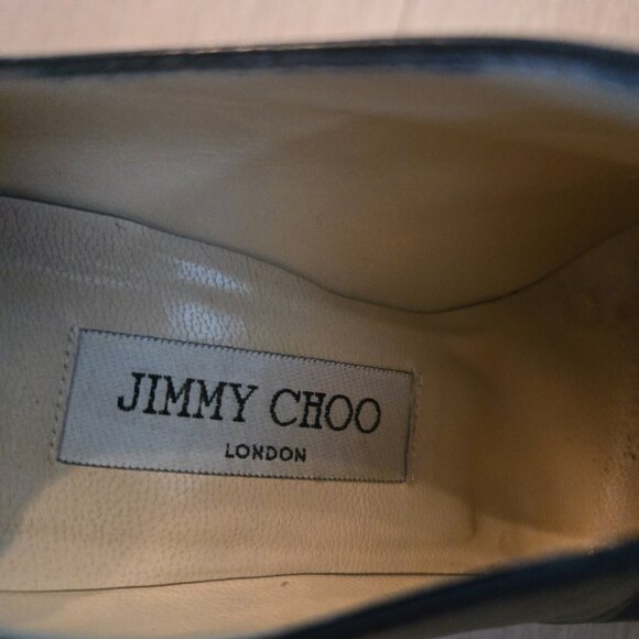 Jimmy Choo George Black Calf Leather  Bootie - Picture 4 of 6